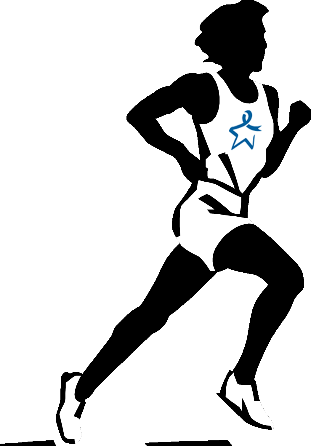 cross country clip art free running - photo #23