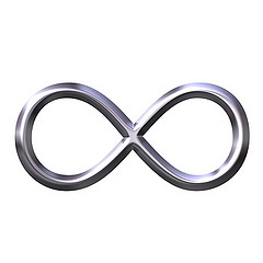 Galleries | 3D Silver Infinity Symbol | Flickr - Photo Sharing!