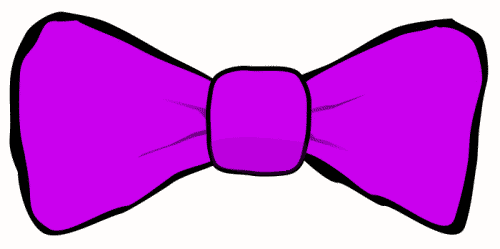 Cartoon Penguin With Bow Tie Clipart