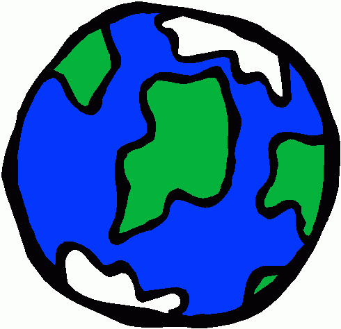 Clip Art Of Earth - Tumundografico