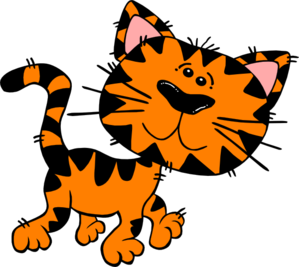Animated tiger clipart