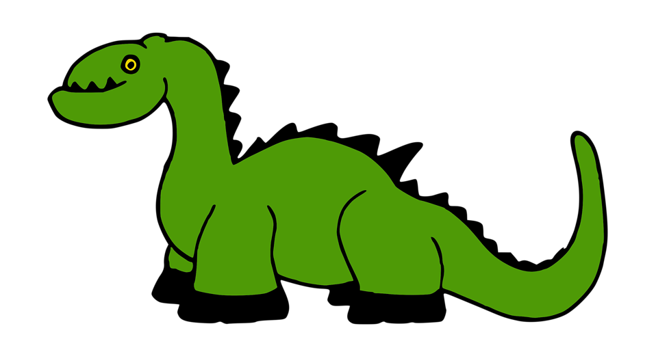 Dinosaur | Free Stock Photo | Illustration of a cartoon dinosaur ...