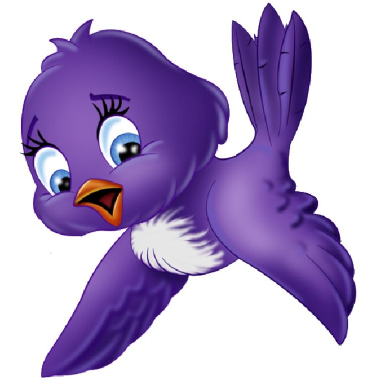 Purple bird clipart birds cartoon birds and - Cliparting.com