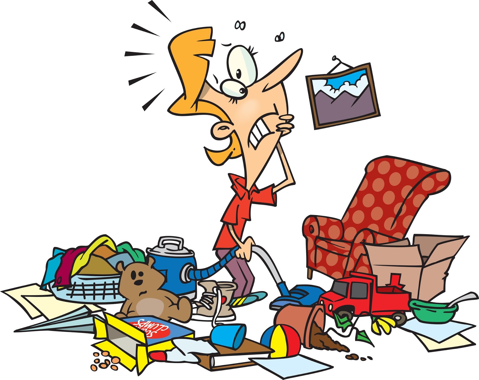 Image of Chore Chart Clipart #6502, Chores Clipart - Clipartoons
