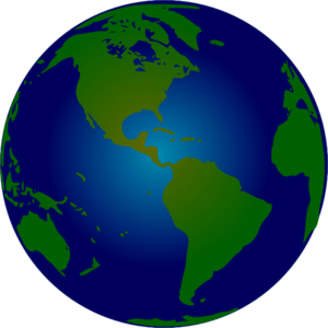 Globe earth clipart black and white free clipart images 2 ...