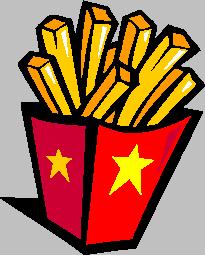 28+ Eating French Fries Clip Art