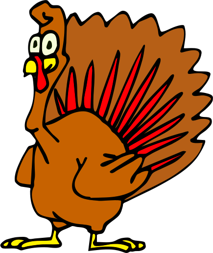Funny Turkey Clipart