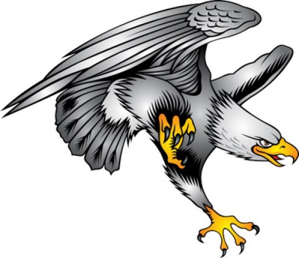 Hd Eagle Clip Art Logo Mascot Design | ClipArTidy