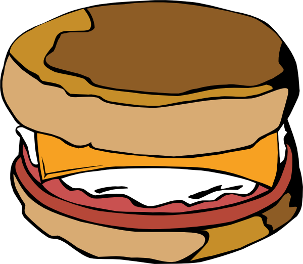 Clip Art Breakfast Sandwich Clipart