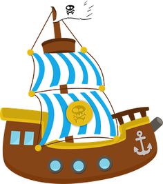 Cartoon pirate ship clipart kid 2 - Clipartix