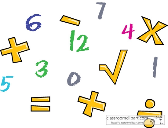 Free clipart math symbols