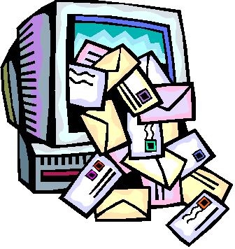 Computer email clipart