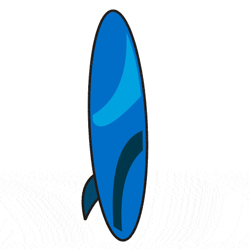 Cartoon Surfboard Clipart - Cliparts and Others Art Inspiration