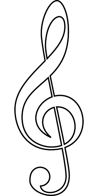 Music Notes Outline