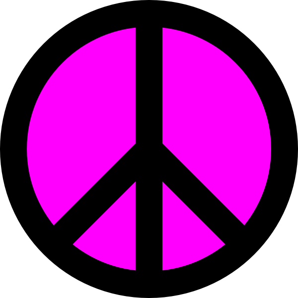 Peace Sign Template | Free Download Clip Art | Free Clip Art | on ...