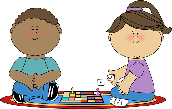 386 views Diversityfamily playing board games clipart