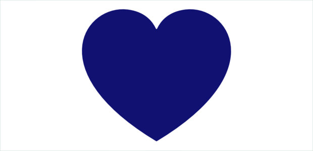 Blue Heart Clip Art – Clipart Free Download