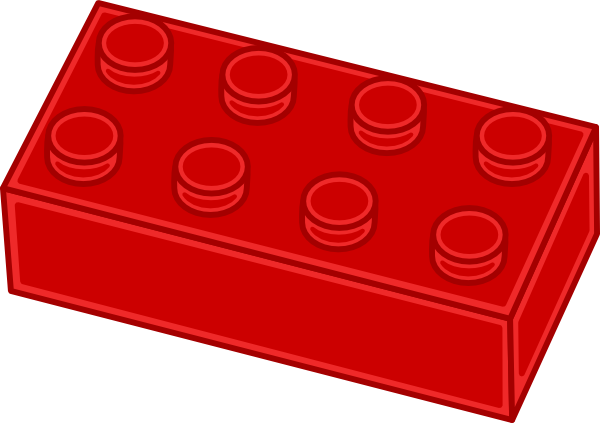 Lego brick clipart