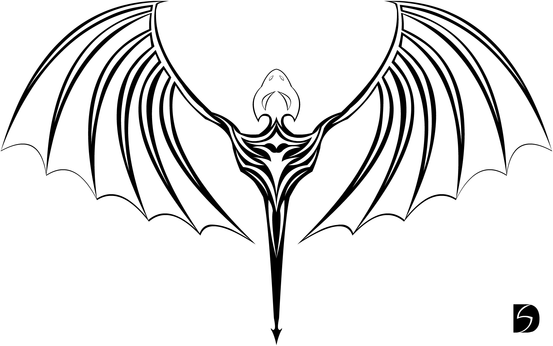 deviantART: More Like Dragon Wing Tattoo by