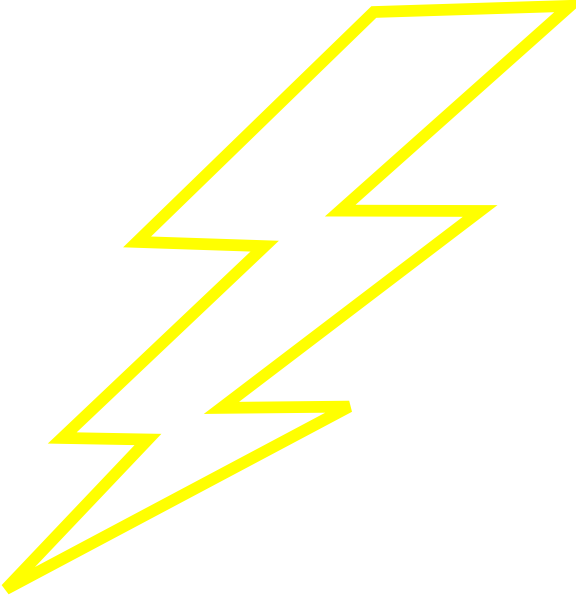 Lightning bolts clip art