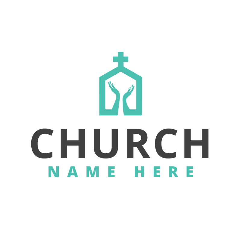 Praying Hands | Church Logo Design | Evangela