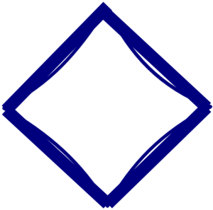 Blue Diamond Shape Clip Art Shapes Clip Art 16 Png
