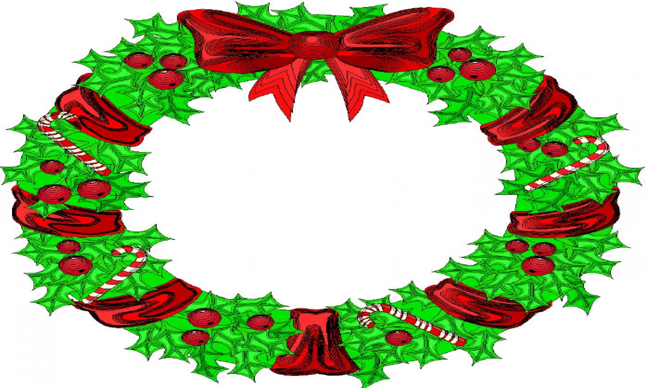 Wreath for christmas, christmas ornaments clip art christmas ...