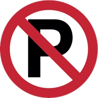 No parking Logo Vector (.EPS) Free Download