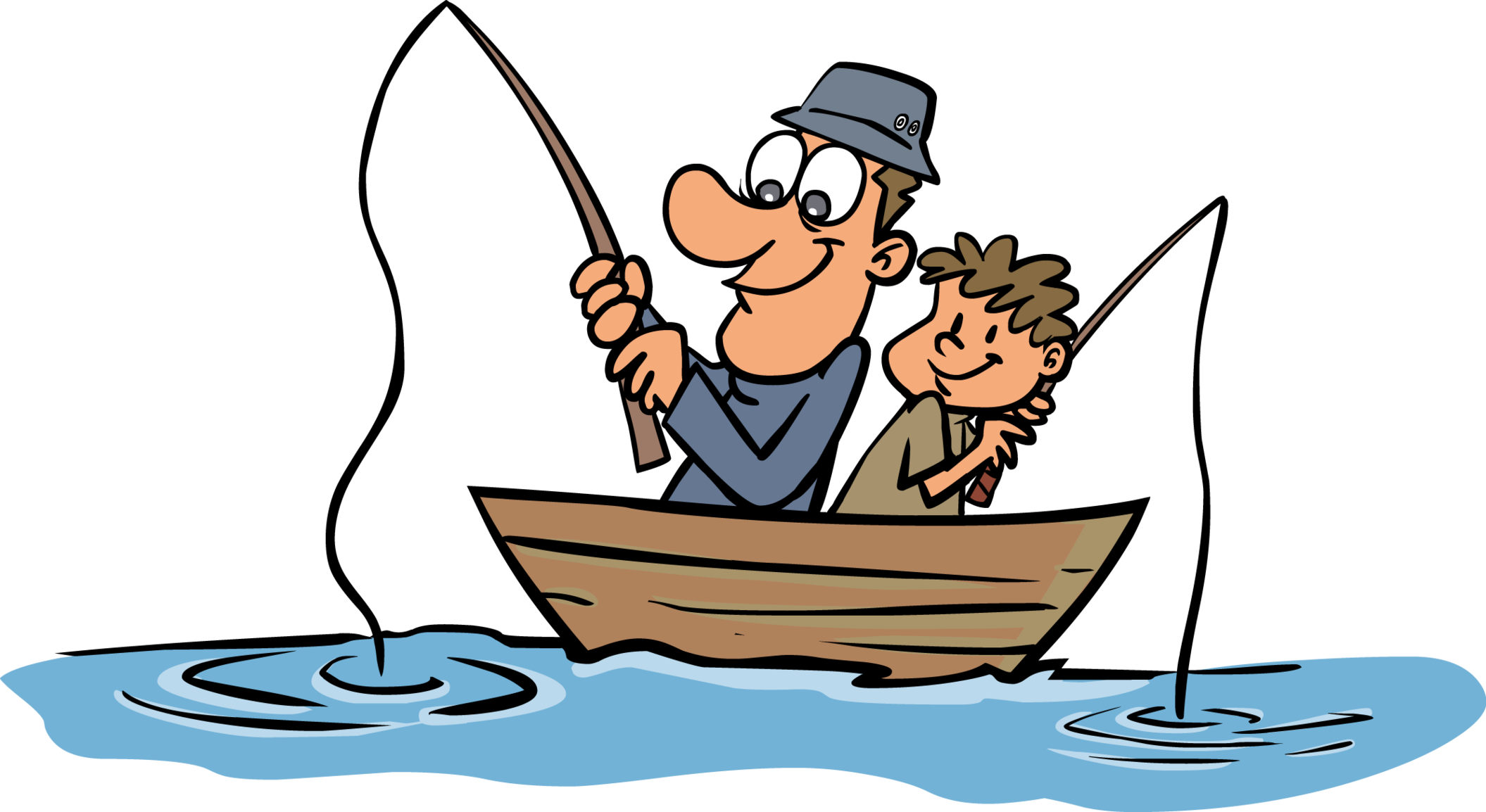 Funny Fisherman Cartoon - ClipArt Best