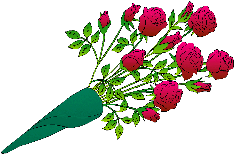 Bouquet Of Roses Clipart