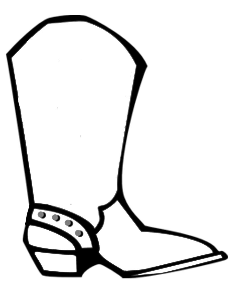 Cowboy Boots Coloring Pages: 15 Image Collections - Gianfreda.net