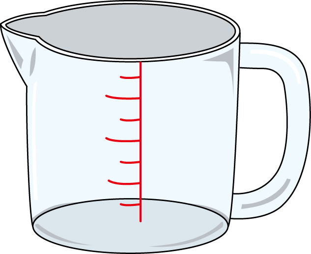 Clipart measuring jug