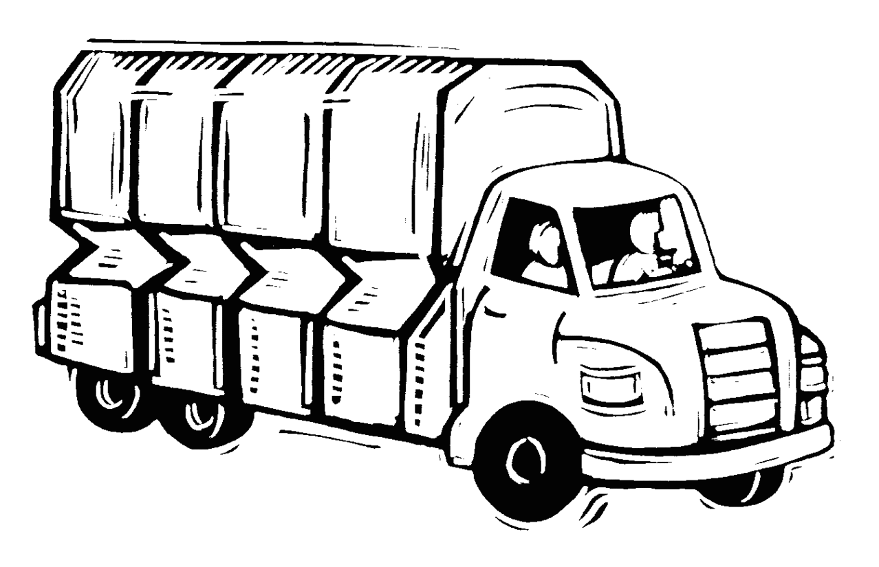 Moving truck clipart clipart free to use clip art resource - Clipartix