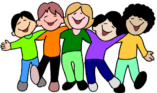 Healthy kids clipart