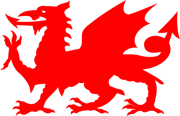 Welsh dragon clip art