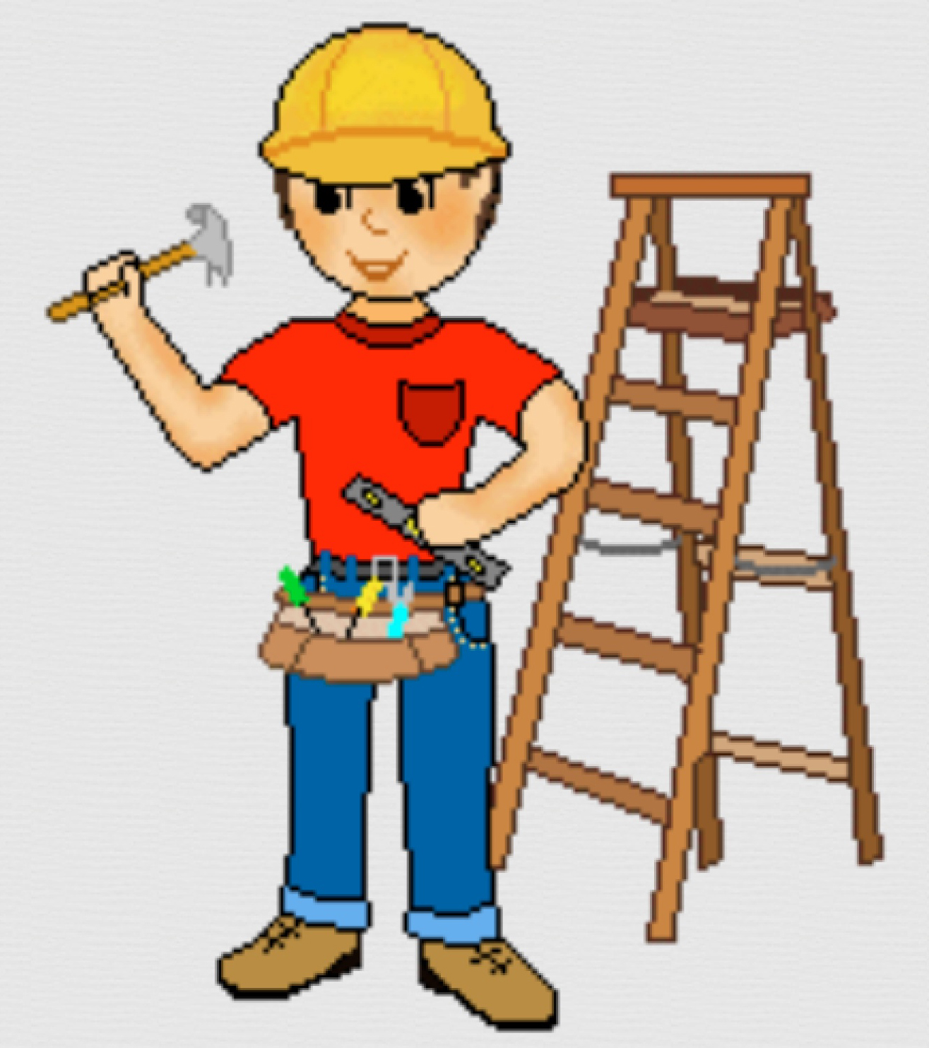 Construction workers clipart free