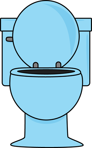 Cartoon toilet clipart
