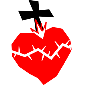 Sacred Heart clipart, cliparts of Sacred Heart free download (wmf ...