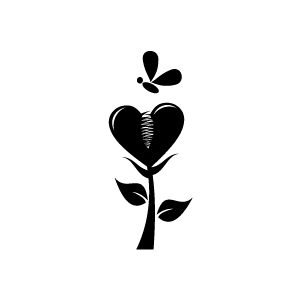 Heart clipart black and white hearts clipart heart black and white ...