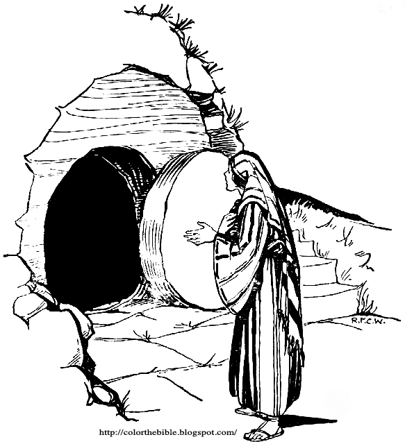 clip art jesus and the tomb - photo #13