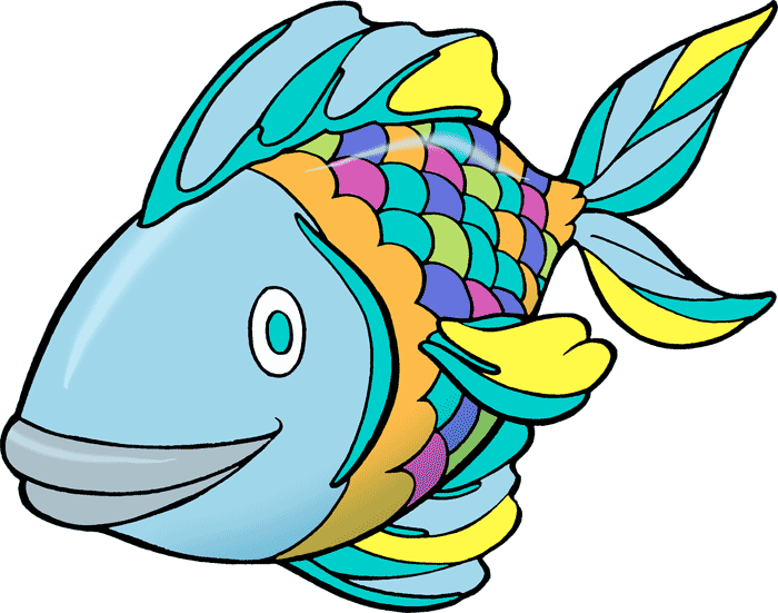 Rainbow Fish Clipart