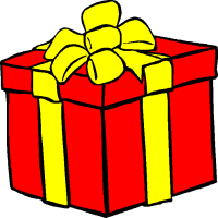 Christmas Gift Box Clipart