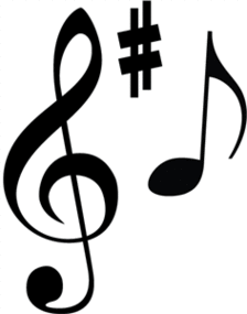 Music Notes Silhouette Clipart - Free to use Clip Art Resource