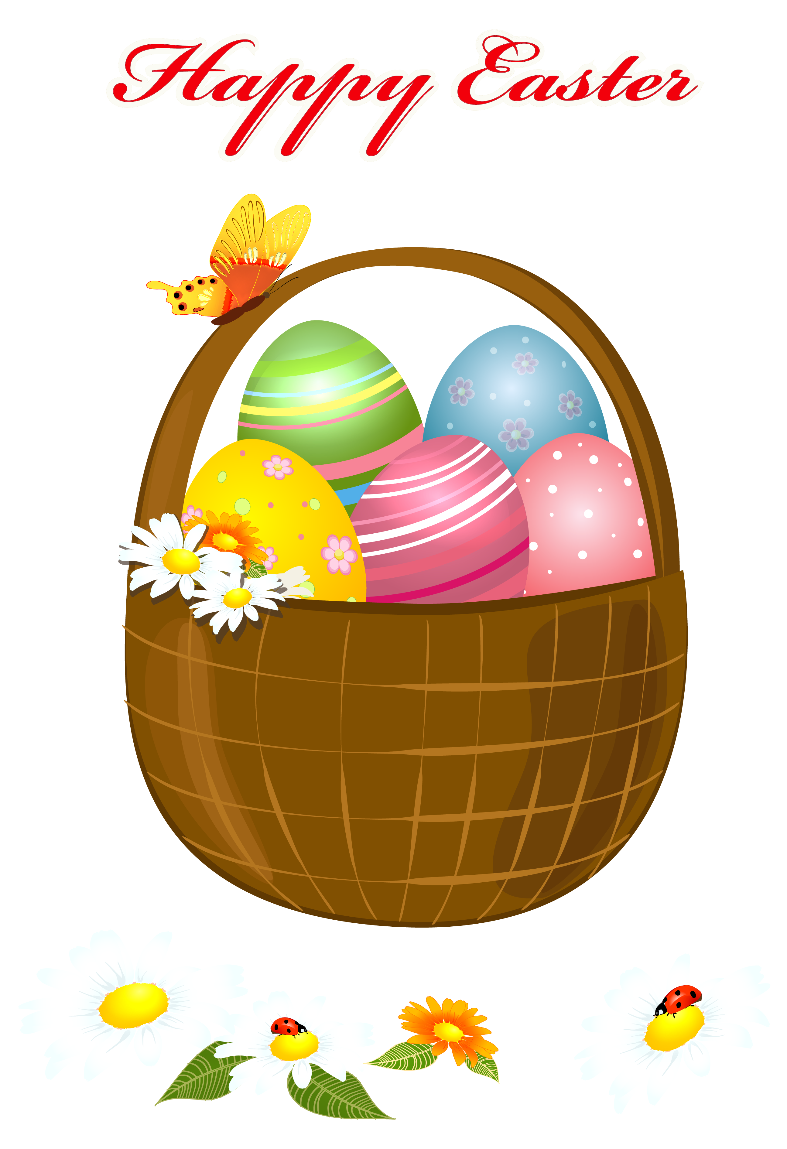 Easter Basket Clipart Photo Album - Jefney