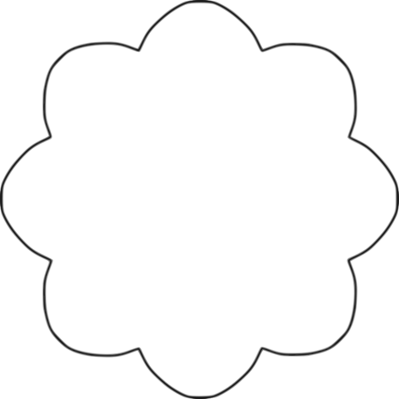 Best Photos of Cut Out Flower Shape Template - Flower Shape Cut ...