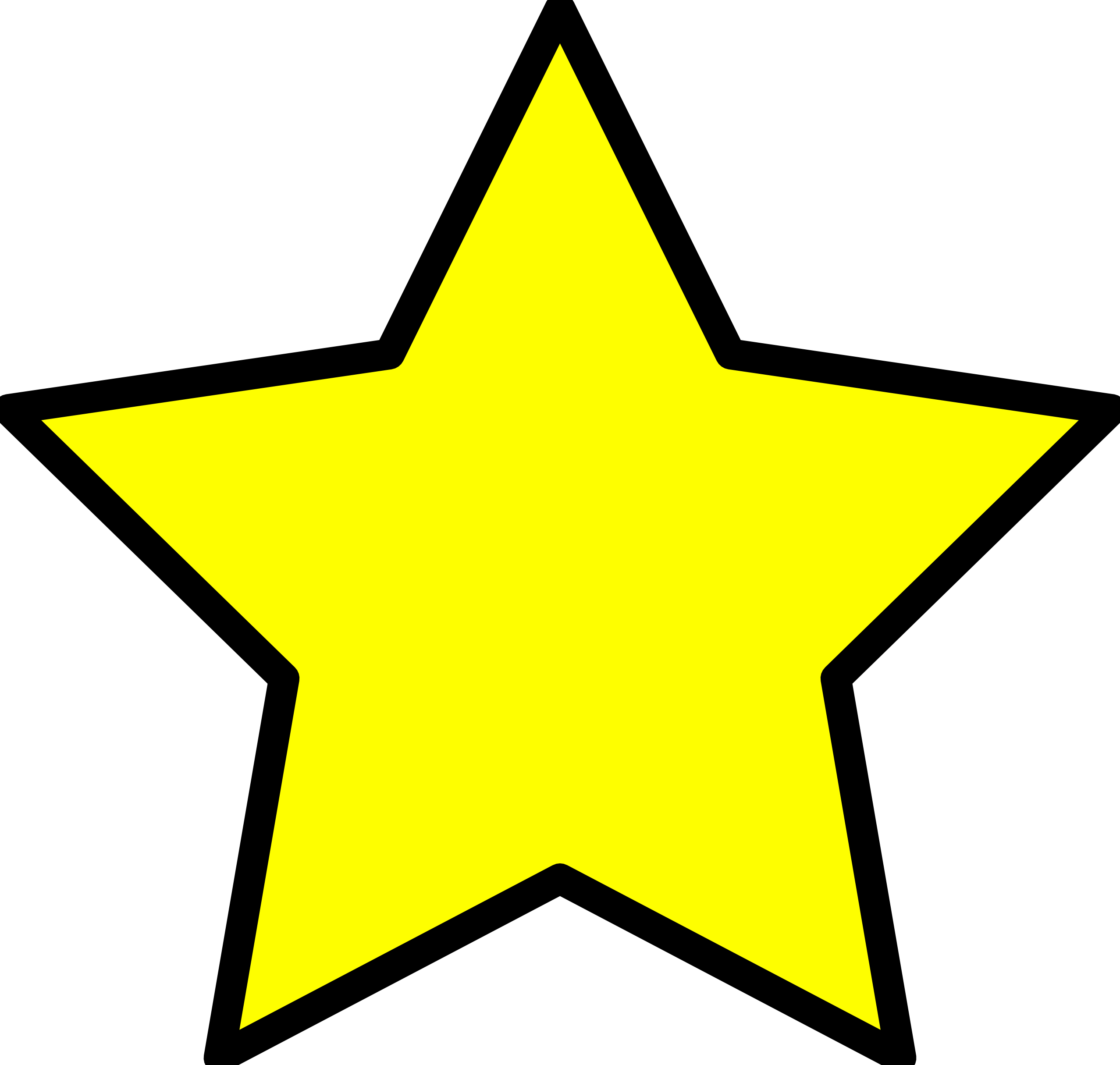 Gold christmas star clipart