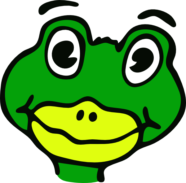 Cartoon Frog Clip Art - vector clip art online ...