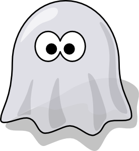 Cartoon Ghost clip art - vector clip art online, royalty free ...