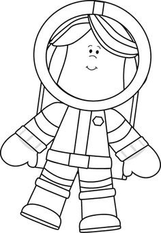 Space Clip Art Black And White - ClipArt Best