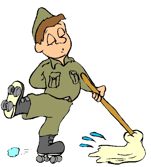 free clip art office cleaning - photo #17